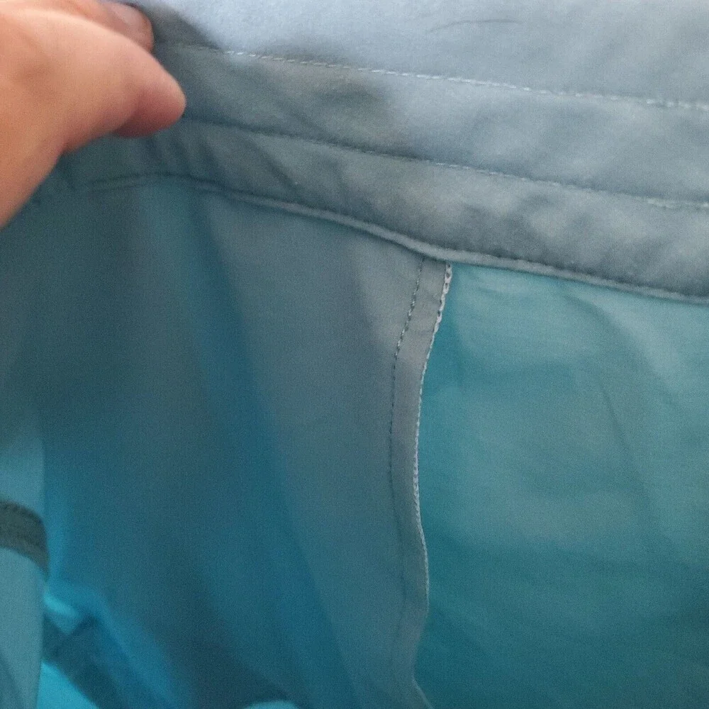 Faherty Men's Retro Board Shorts Swim Surf Stripe Blue Size 42 $98